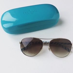 Kate Spade Rose Gold Blossom Sunglasses